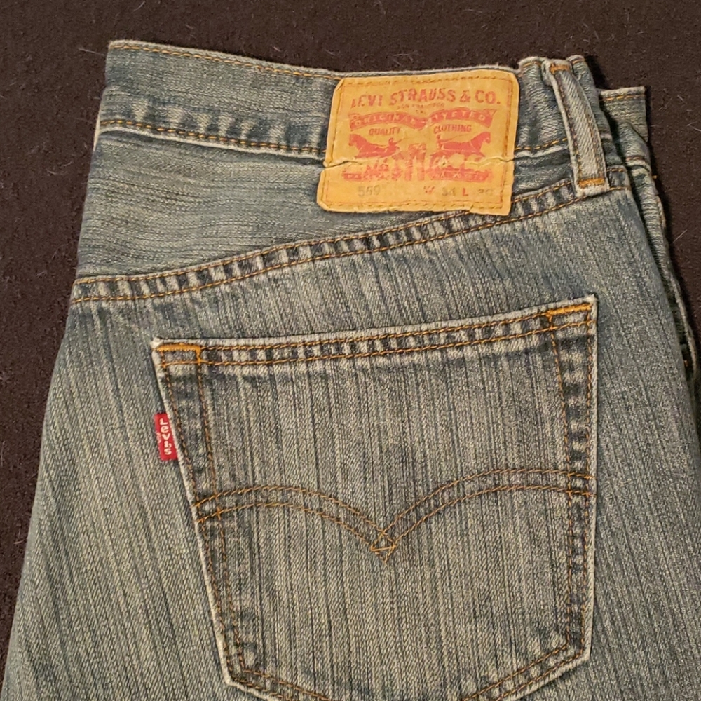 Mens Levi Strauss jeans